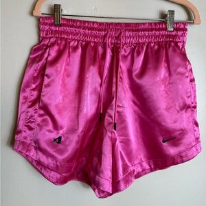 Nike A'ja Wilson Basketball Shorts Womens Pink Size Medium Flaw Sports Athletic